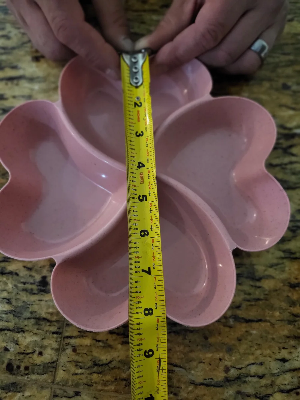 9 Piece - Heart-Shaped Silicone Mold Set - Pink & Red